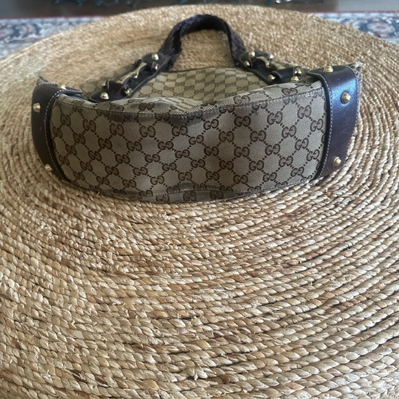 Gucci GG Canvas Medium Pelham Hobo Bag VTG - Picture 3 of 14